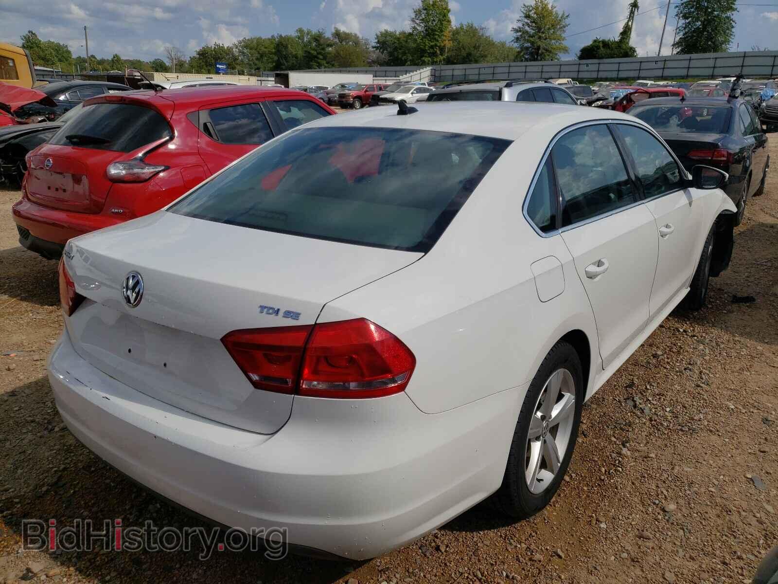 2012 VOLKSWAGEN PASSAT - VIN: 1VWBN7A37CC021522 - Фото 4