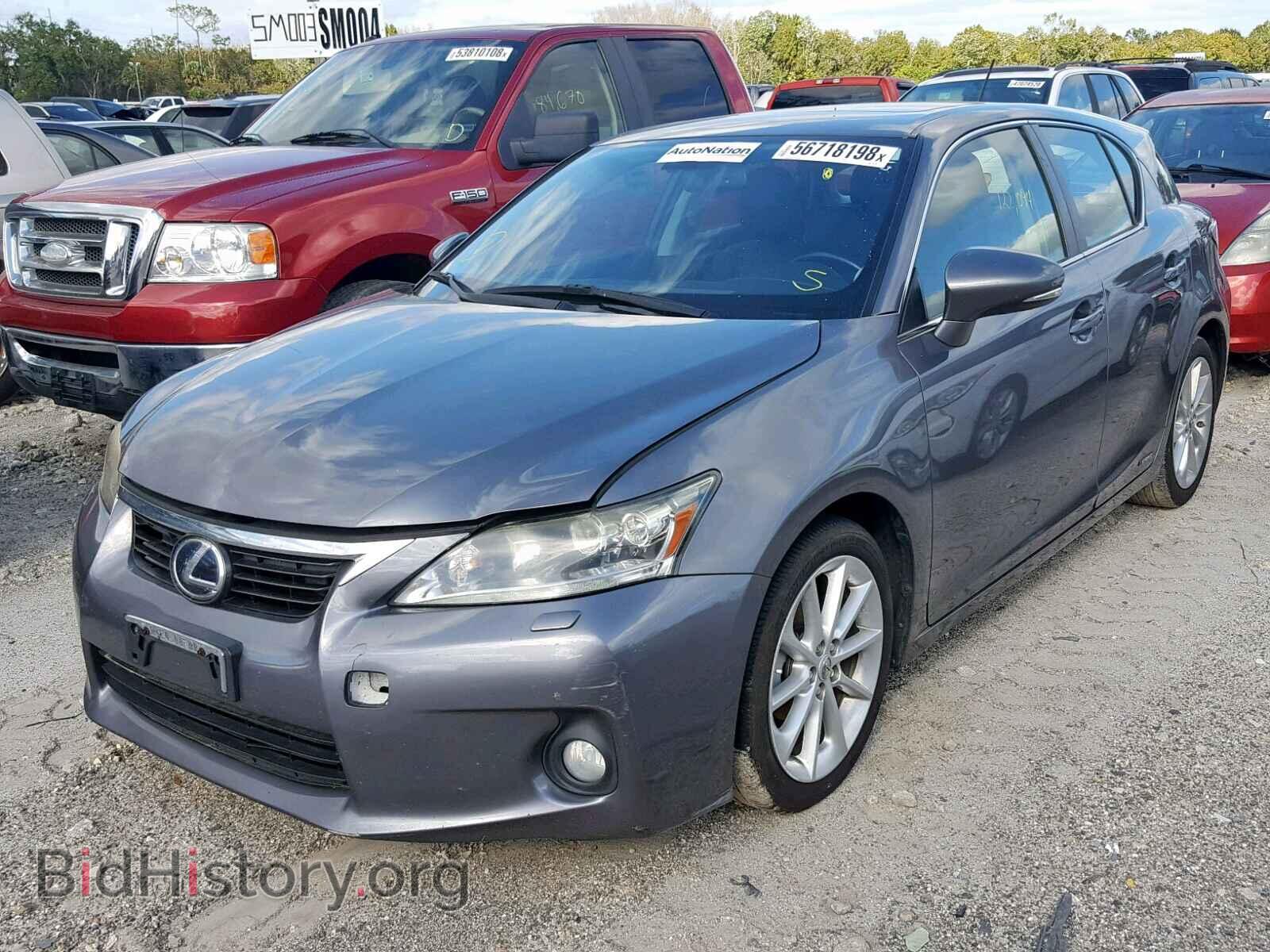 2012 LEXUS CT 200 - VIN: JTHKD5BH2C2055151 - Photo 2