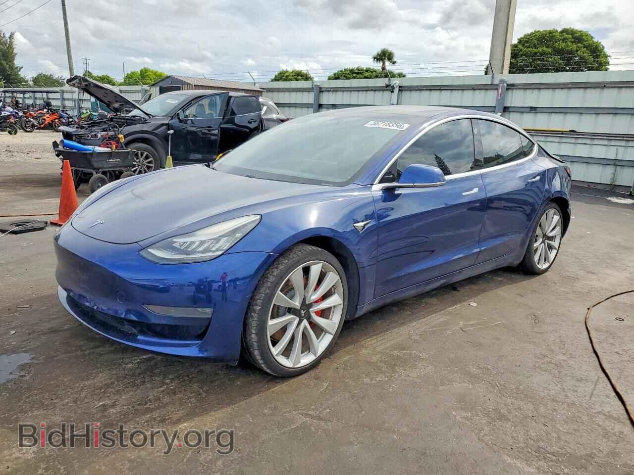 Photo 5YJ3E1EB8KF237774 - TESLA MODEL 3 2019
