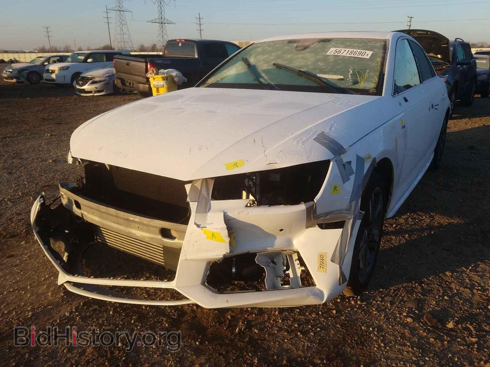 2017 AUDI A4 - VIN: WAUENAF47HN044371 - Фото 2