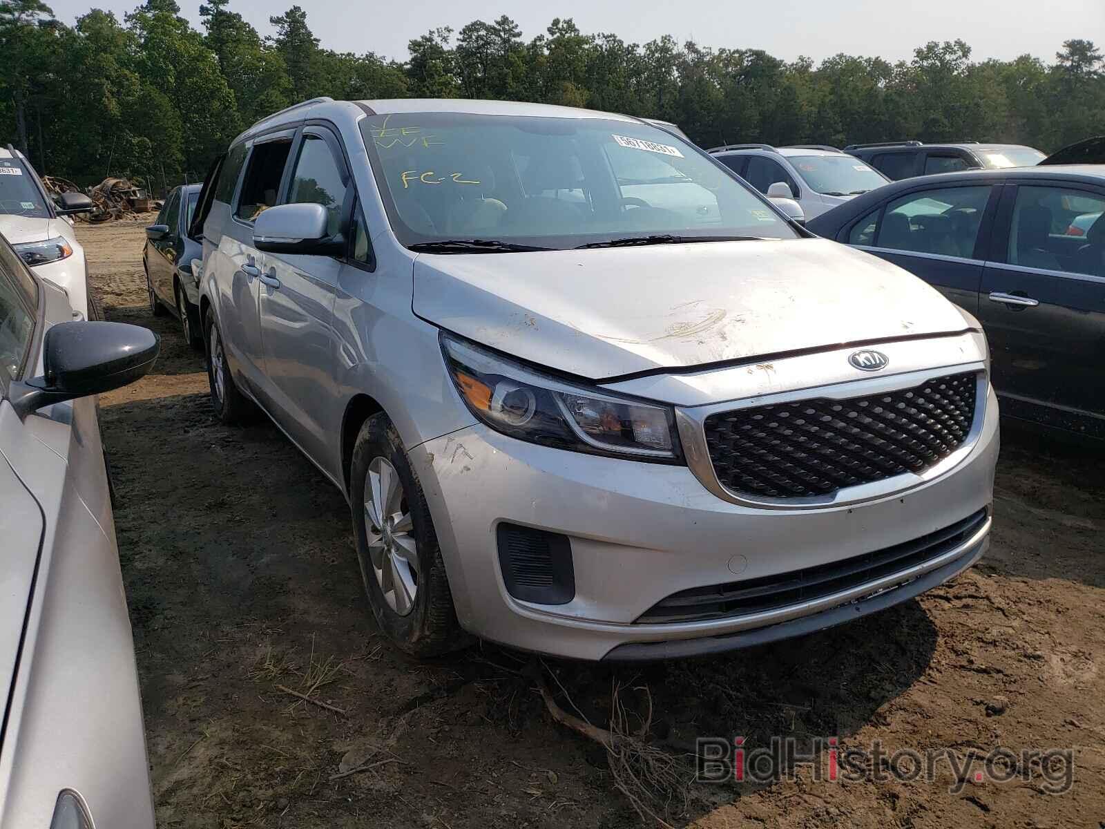 Фотография KNDMB5C10G6162697 - KIA SEDONA 2016