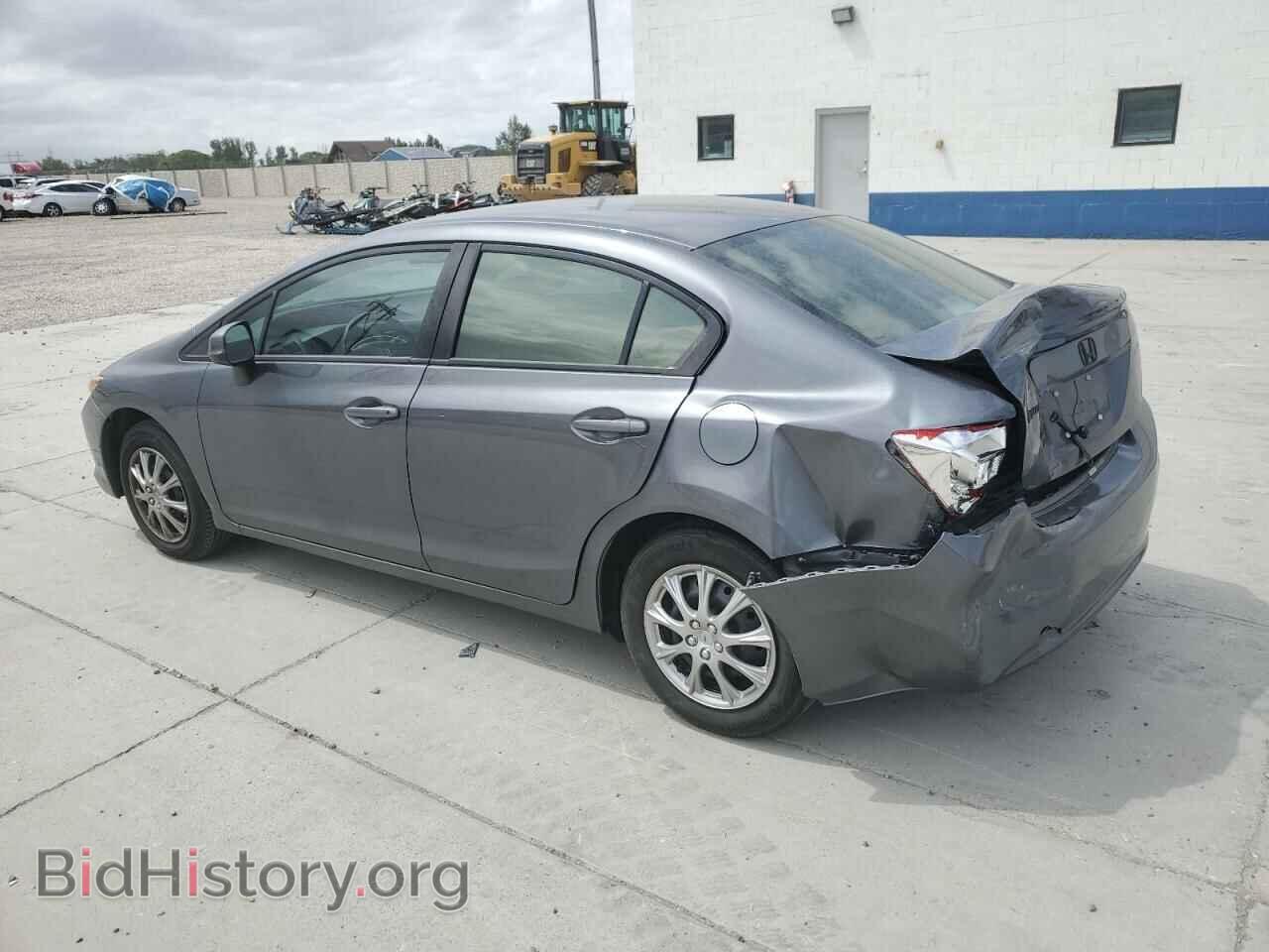 2012 HONDA CIVIC - VIN: 2HGFB2F50CH314056 - Фото 2