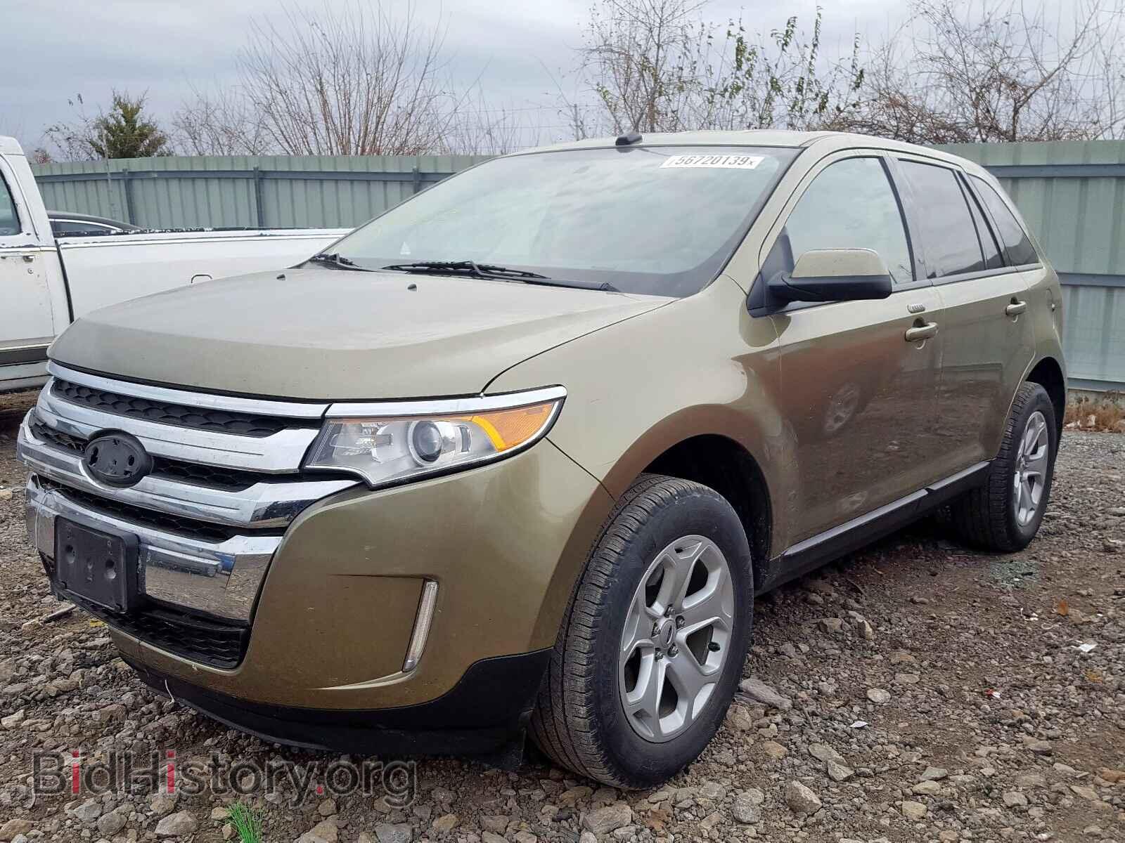 2013 FORD EDGE SEL - VIN: 2FMDK3JC8DBB06153 - Фото 2