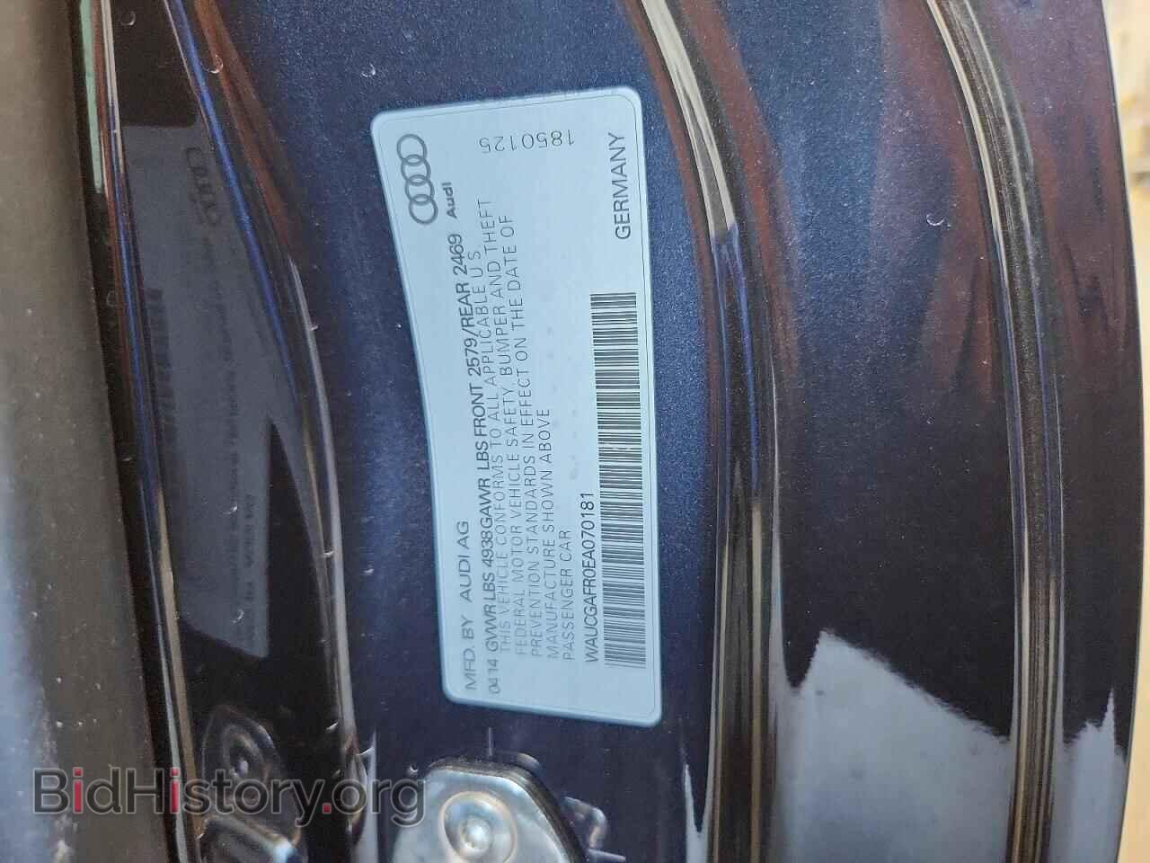 2014 AUDI S5/RS5 - VIN: WAUCGAFR0EA070181 - Photo 12
