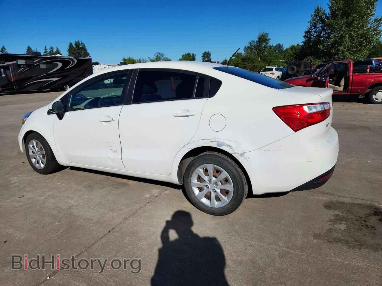 2013 KIA RIO - VIN: KNADM4A34D6154376 - Фото 2