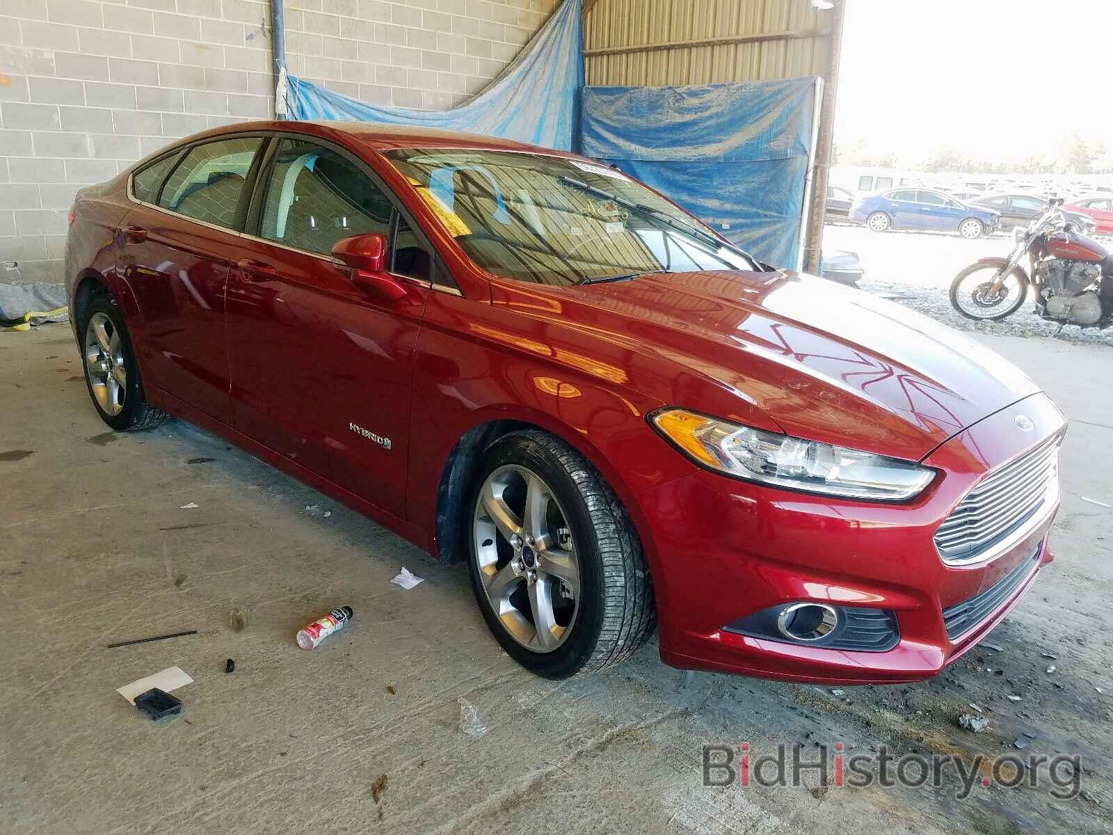 Photo 3FA6P0LU4DR217793 - FORD FUSION SE 2013