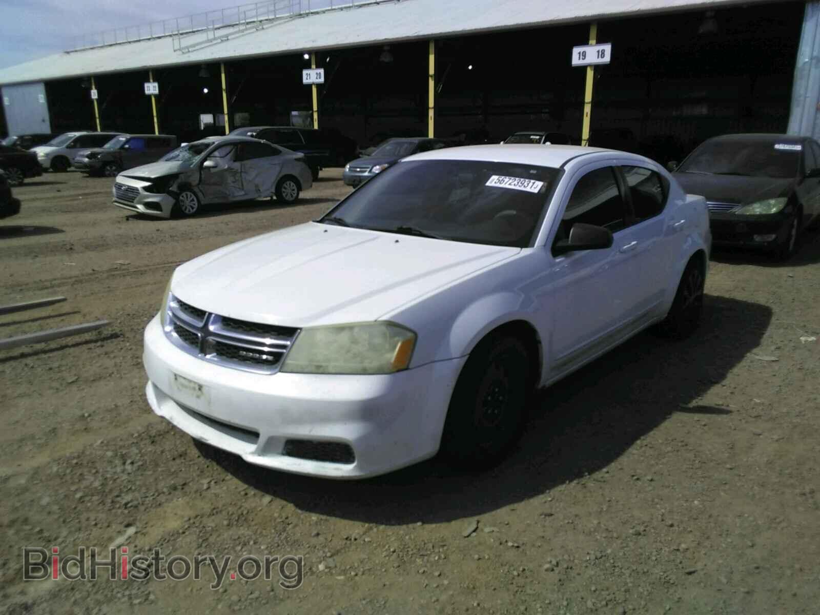 2011 DODGE AVENGER - VIN: 1B3BD4FB4BN551617 - Фото 2