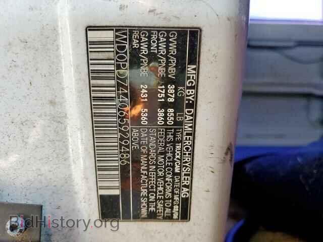 2006 DODGE SPRINTER - VIN: WD0PD744065929486 - Фото 10