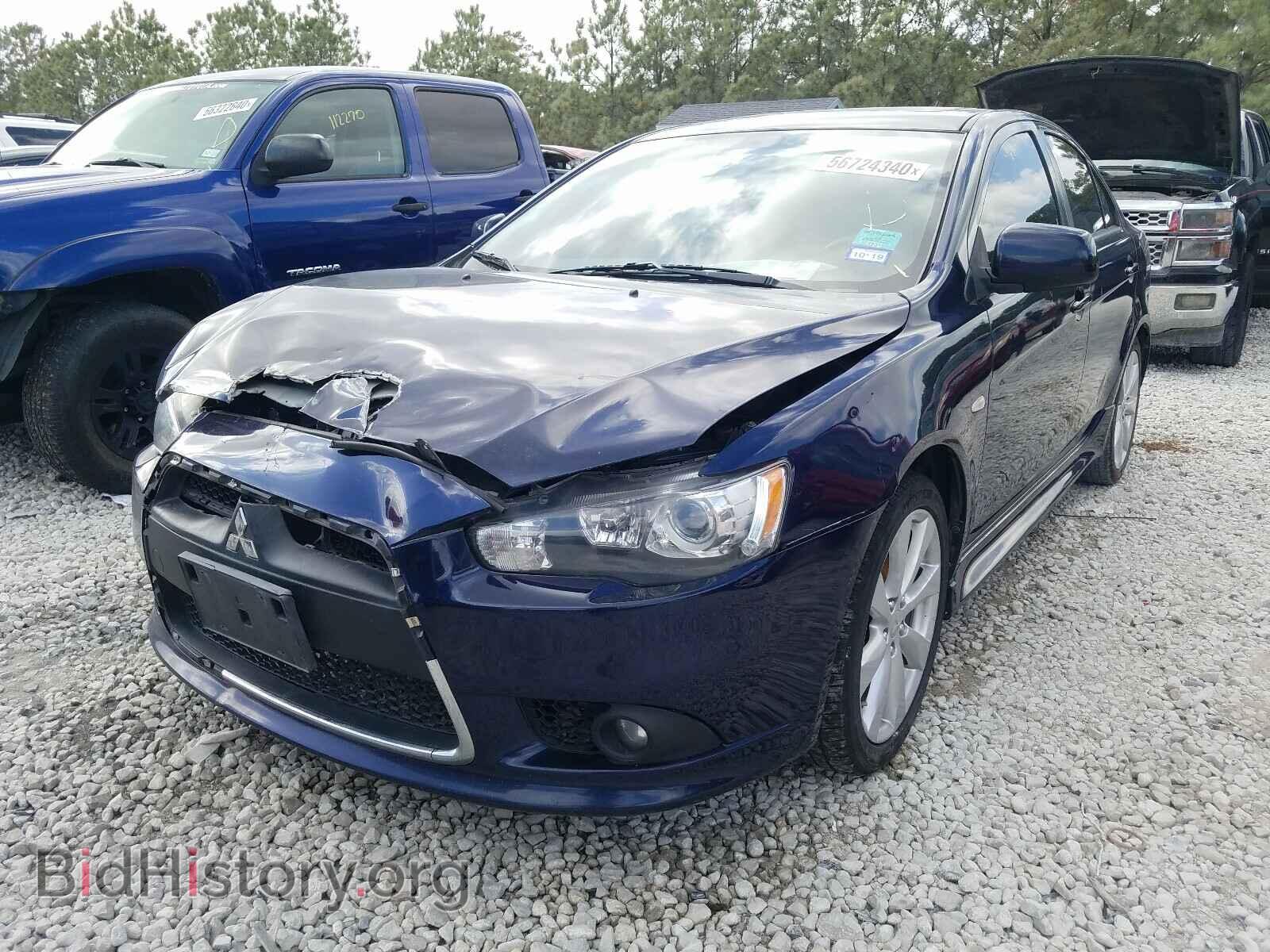 2014 MITSUBISHI LANCER - VIN: JA32U8FW8EU014959 - Фото 2