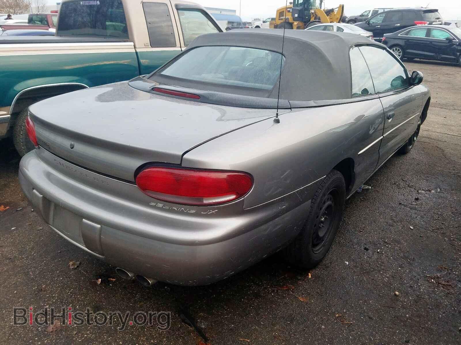 1998 CHRYSLER SEBRING - VIN: 3C3EL45H5WT288147 - Фото 4