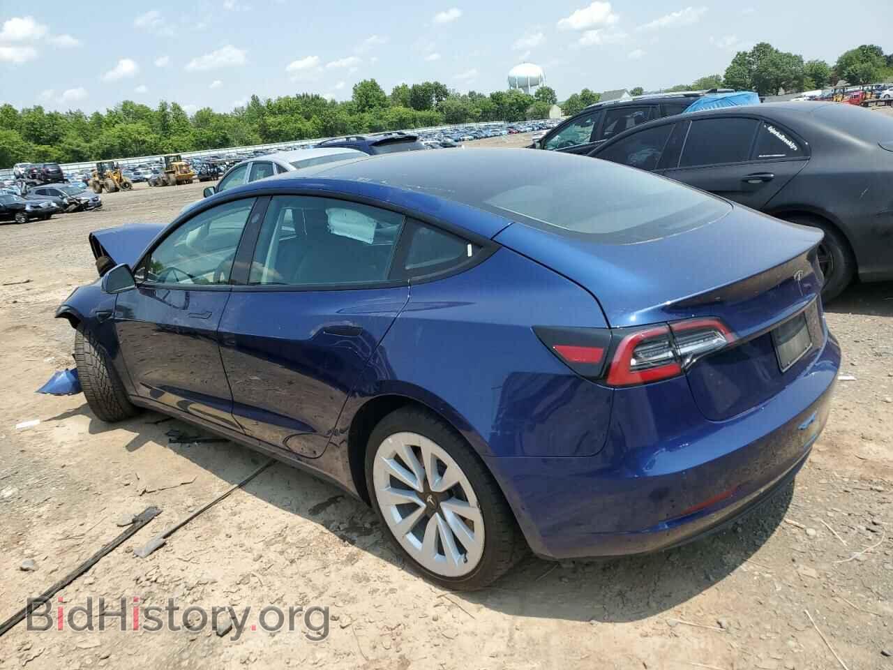 2022 TESLA MODEL 3 - VIN: 5YJ3E1EA3NF188401 - Фото 2