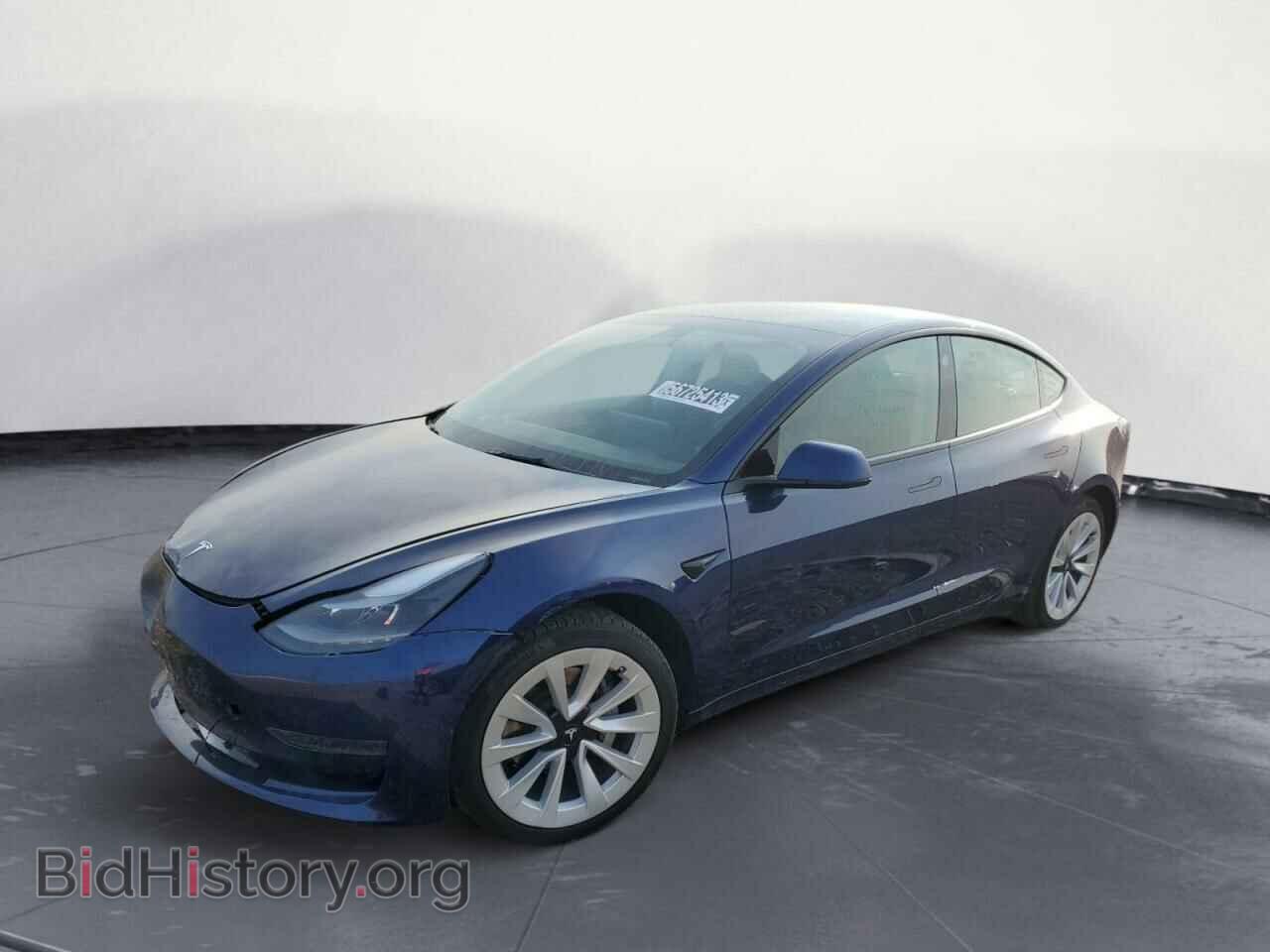 Photo 5YJ3E1EA3NF190830 - TESLA MODEL 3 2022