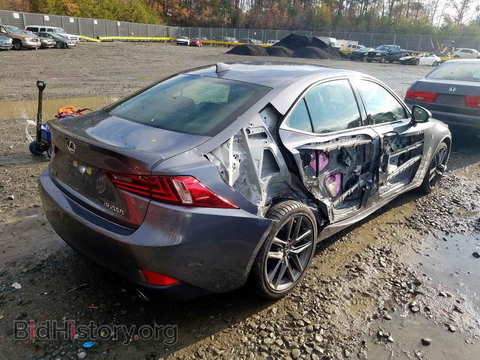 2016 LEXUS IS - VIN: JTHBA1D29G5035672 - Фото 4