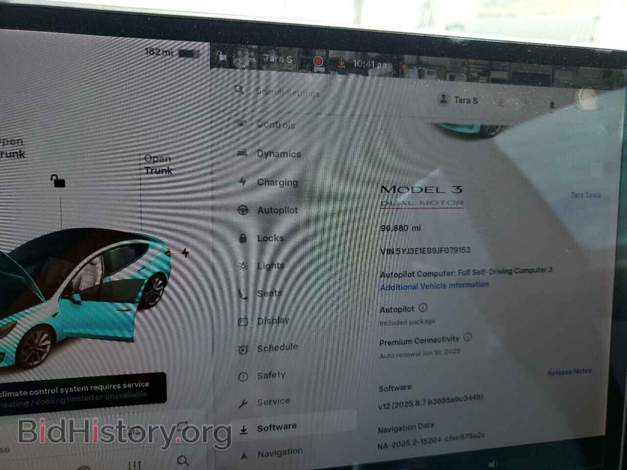 2018 TESLA MODEL 3 - VIN: 5YJ3E1EB9JF079153 - Photo 9