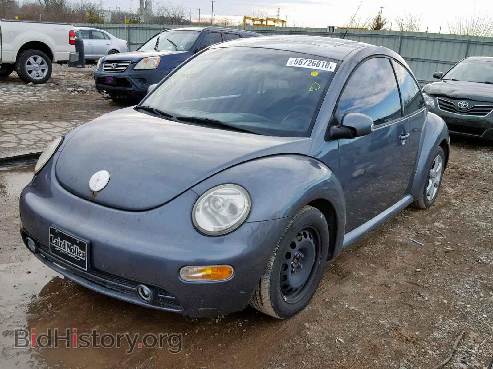 2004 VOLKSWAGEN BEETLE - VIN: 3VWCD21C24M401068 - Фото 2