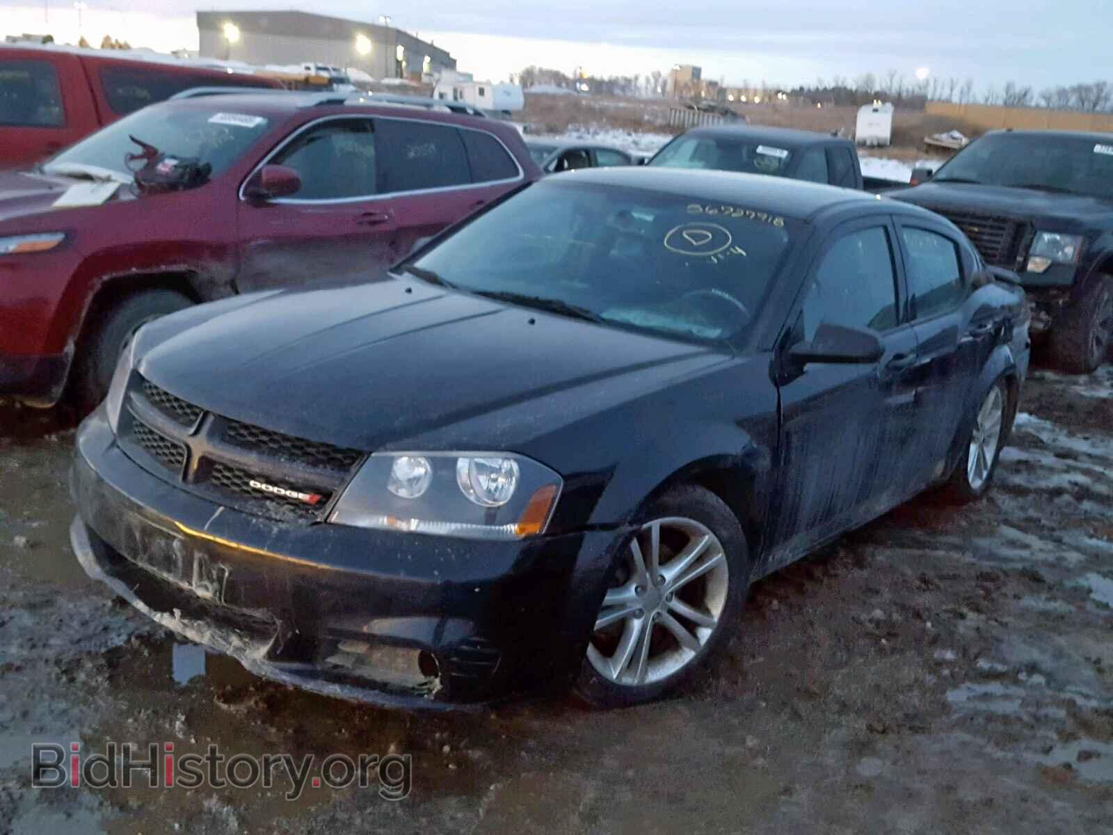 2014 DODGE AVENGER - VIN: 1C3CDZAB8EN182602 - Фото 2