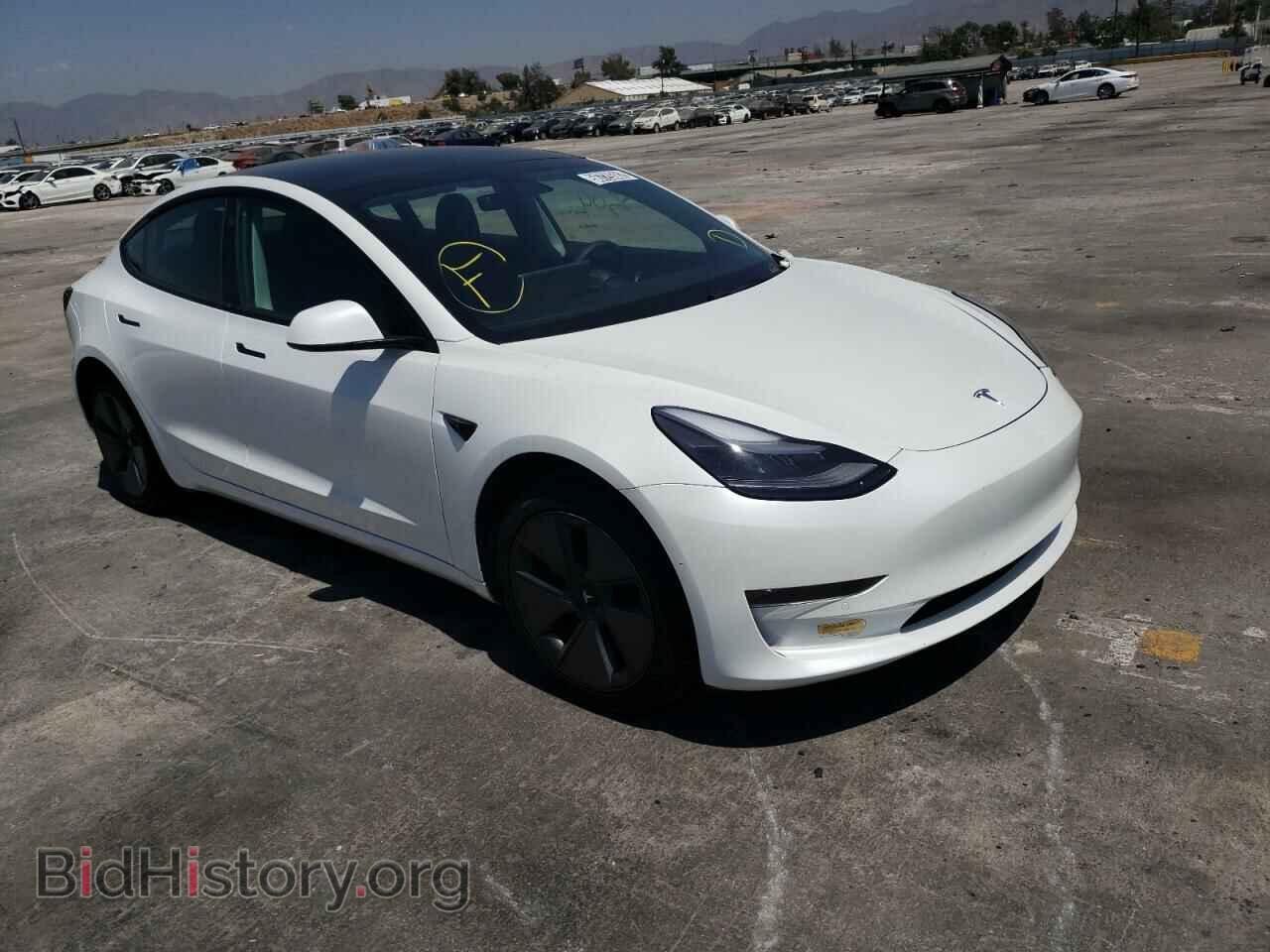 Photo 5YJ3E1EA1MF053125 - TESLA MODEL 3 2021