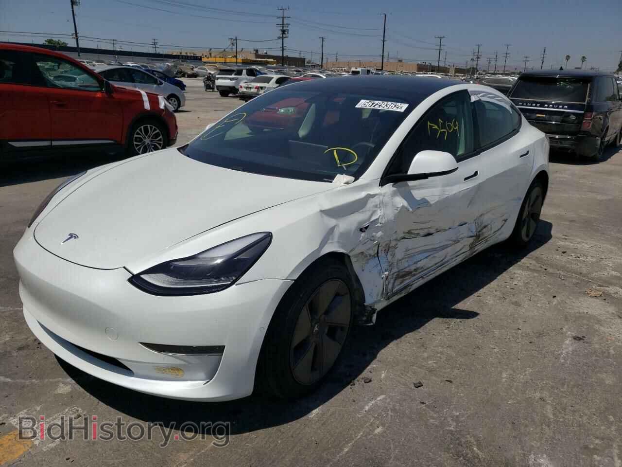 2021 TESLA MODEL 3 - VIN: 5YJ3E1EA1MF053125 - Photo 2