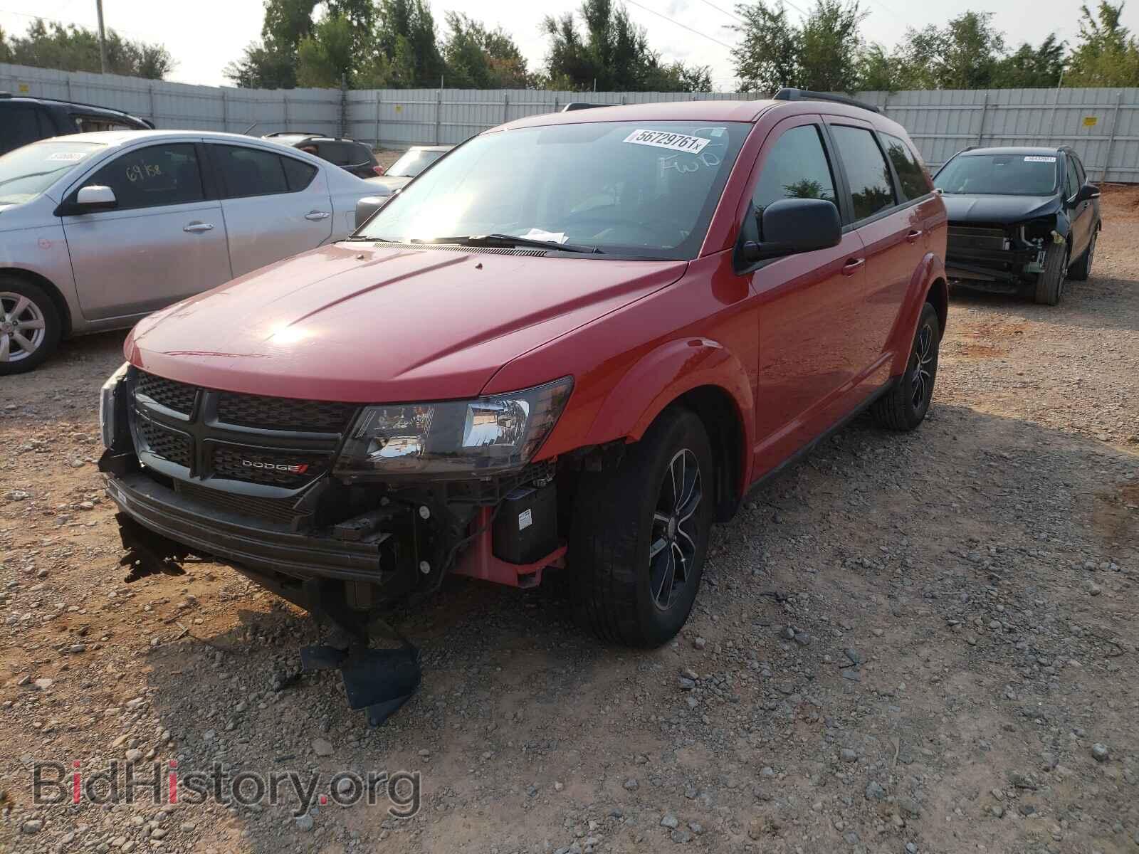 2017 DODGE JOURNEY - VIN: 3C4PDCAB0HT683854 - Фото 2