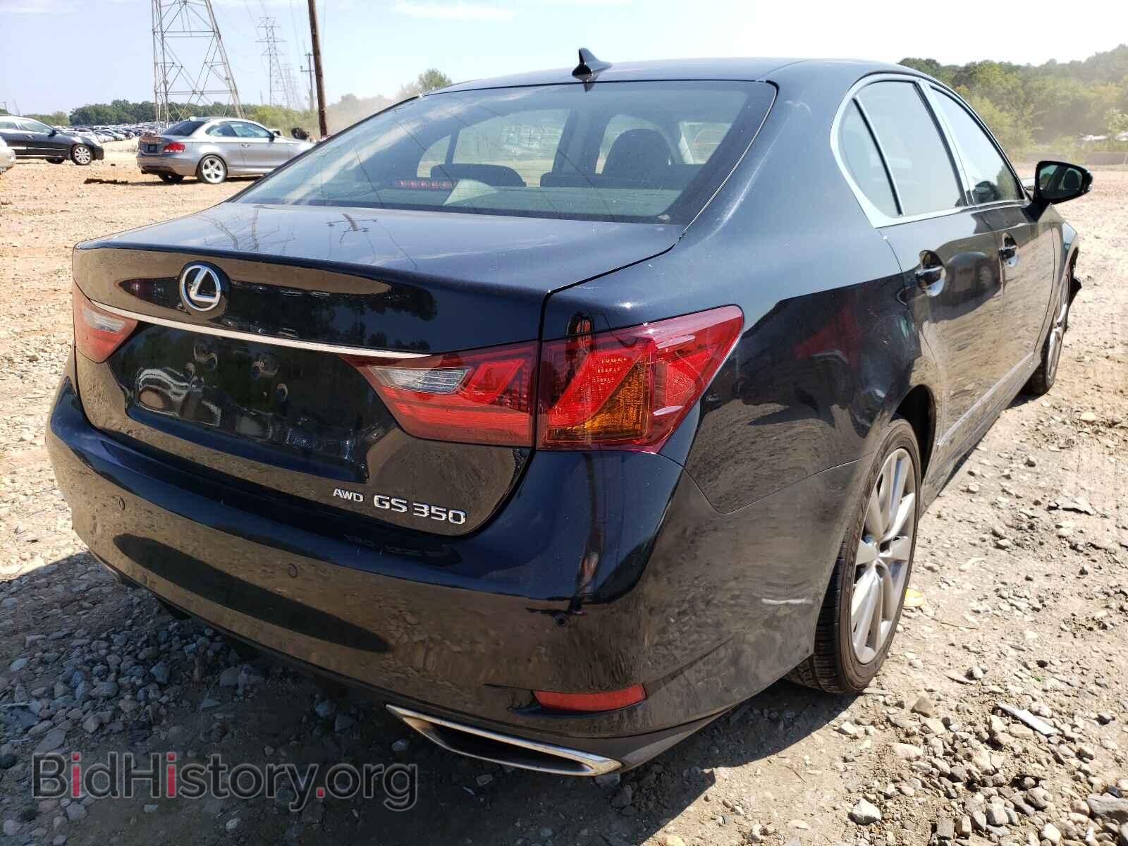 2013 LEXUS GS350 - VIN: JTHCE1BL6D5002399 - Фото 4