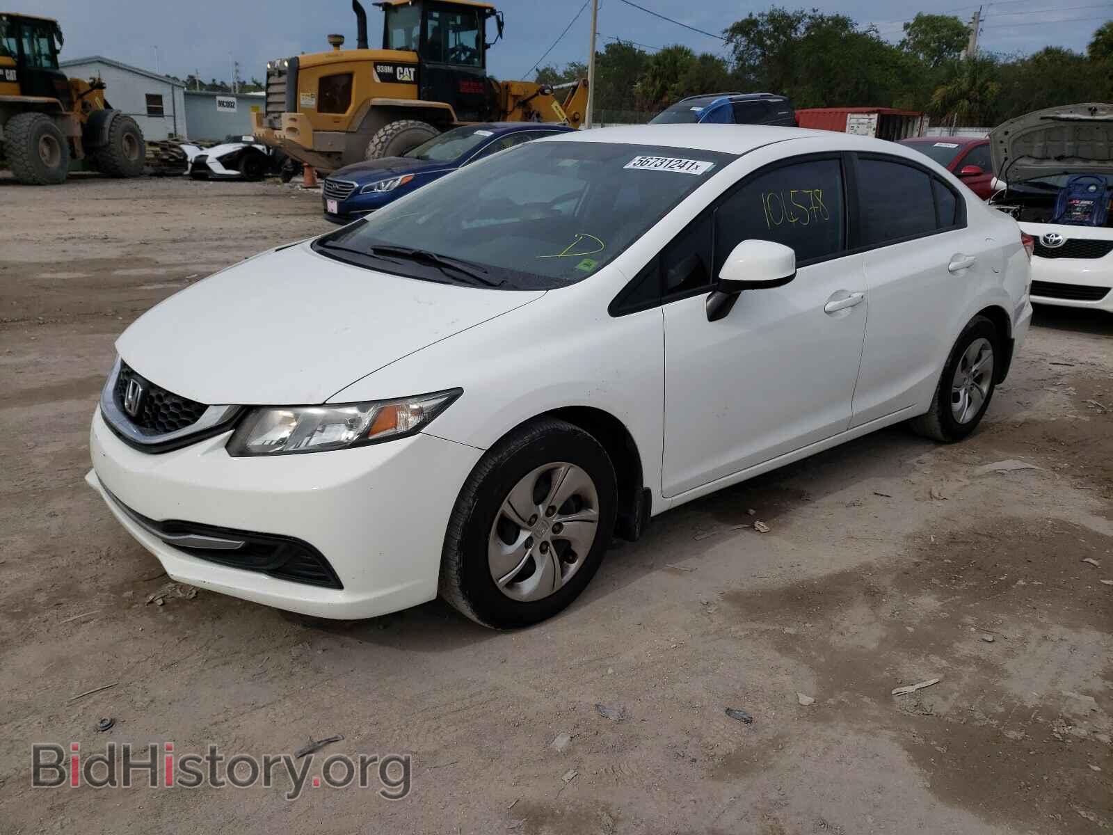 2013 HONDA CIVIC - VIN: 19XFB2F53DE209152 - Фото 2