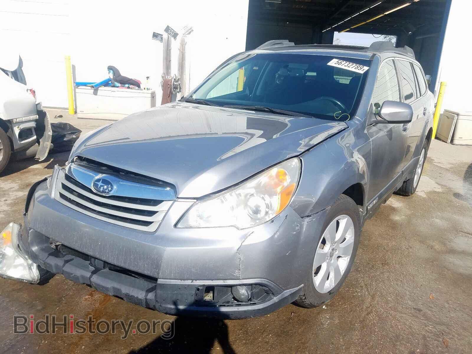 2011 SUBARU OUTBACK - VIN: 4S4BRBGC8B3447750 - Фото 2
