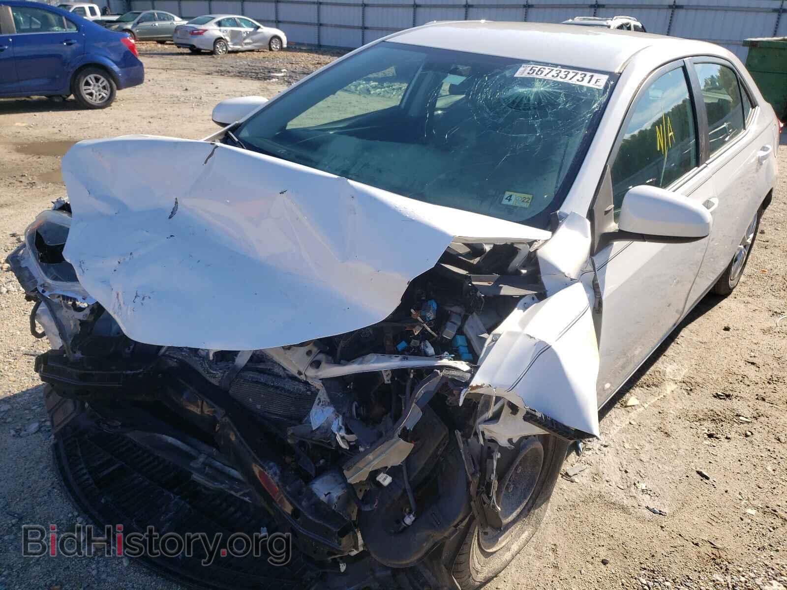 2014 TOYOTA COROLLA - VIN: 2T1BURHEXEC127966 - Фото 2