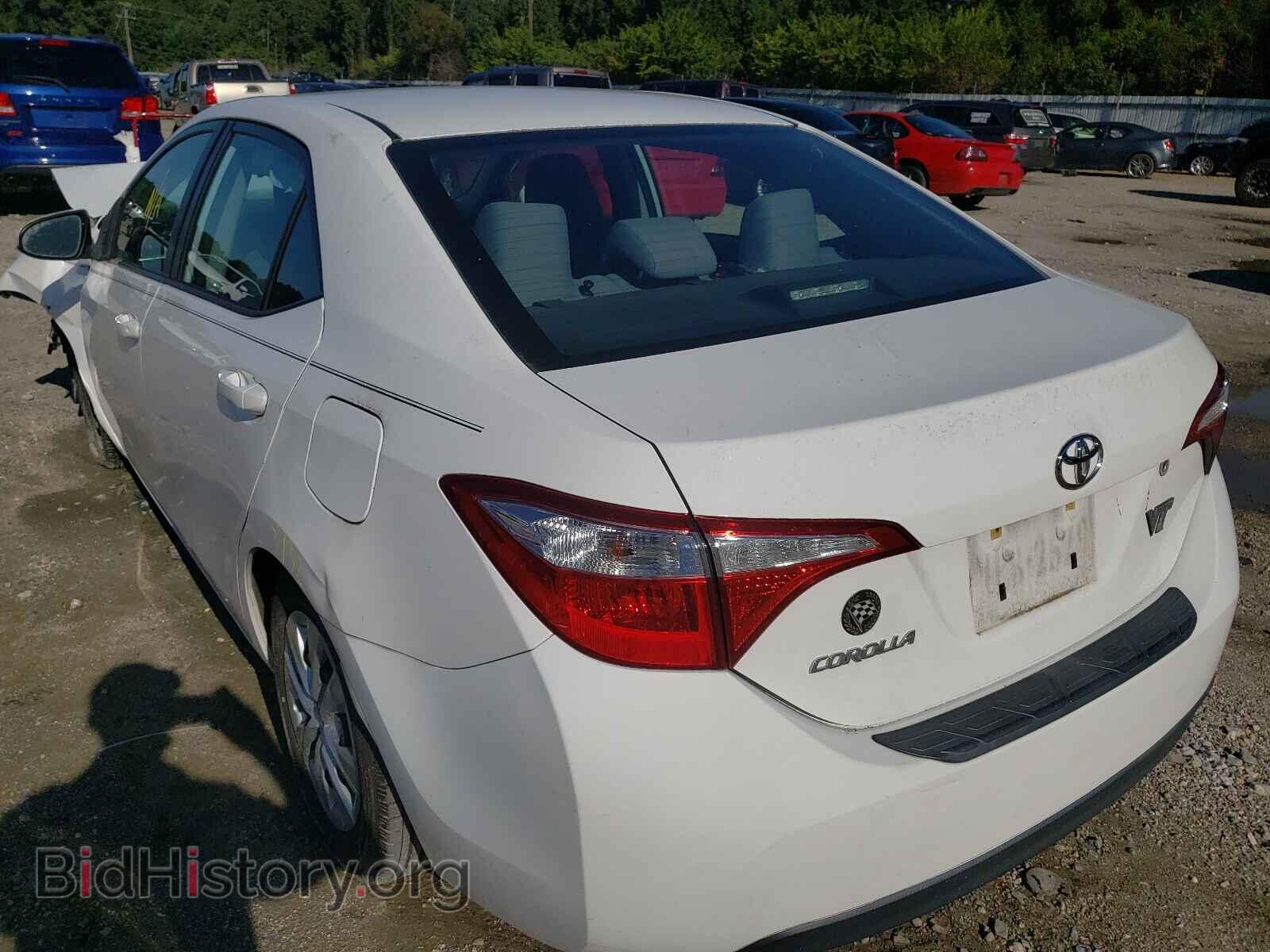 2014 TOYOTA COROLLA - VIN: 2T1BURHEXEC127966 - Фото 3