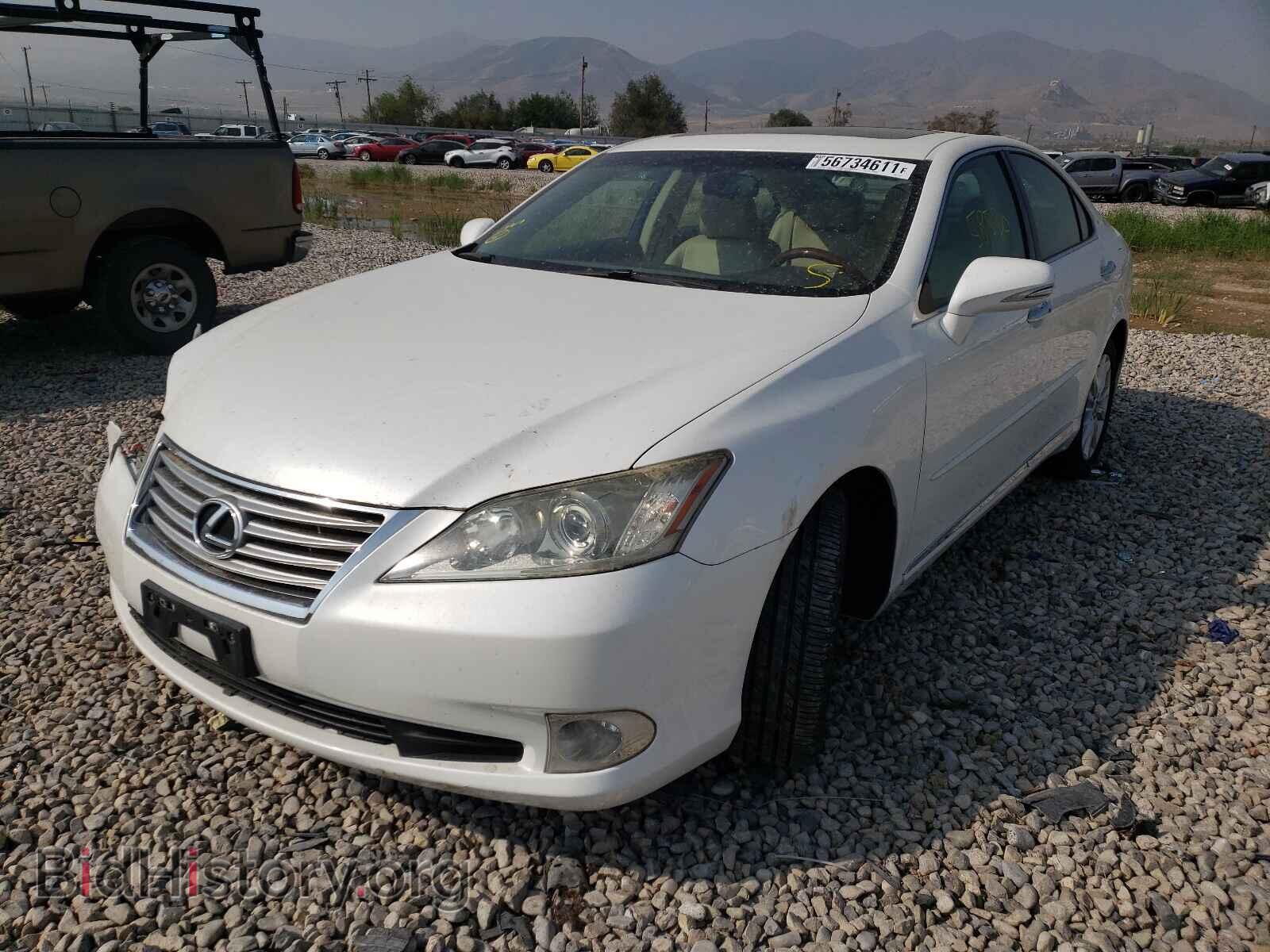 2011 LEXUS ES350 - VIN: JTHBK1EG4B2437357 - Фото 2