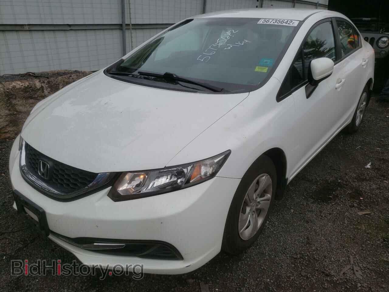 2015 HONDA CIVIC - VIN: 19XFB2F54FE077182 - Фото 2