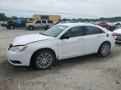 2012 Chrysler 200 Limited, белый — VIN 1C3CCBCB0CN303496, Copart