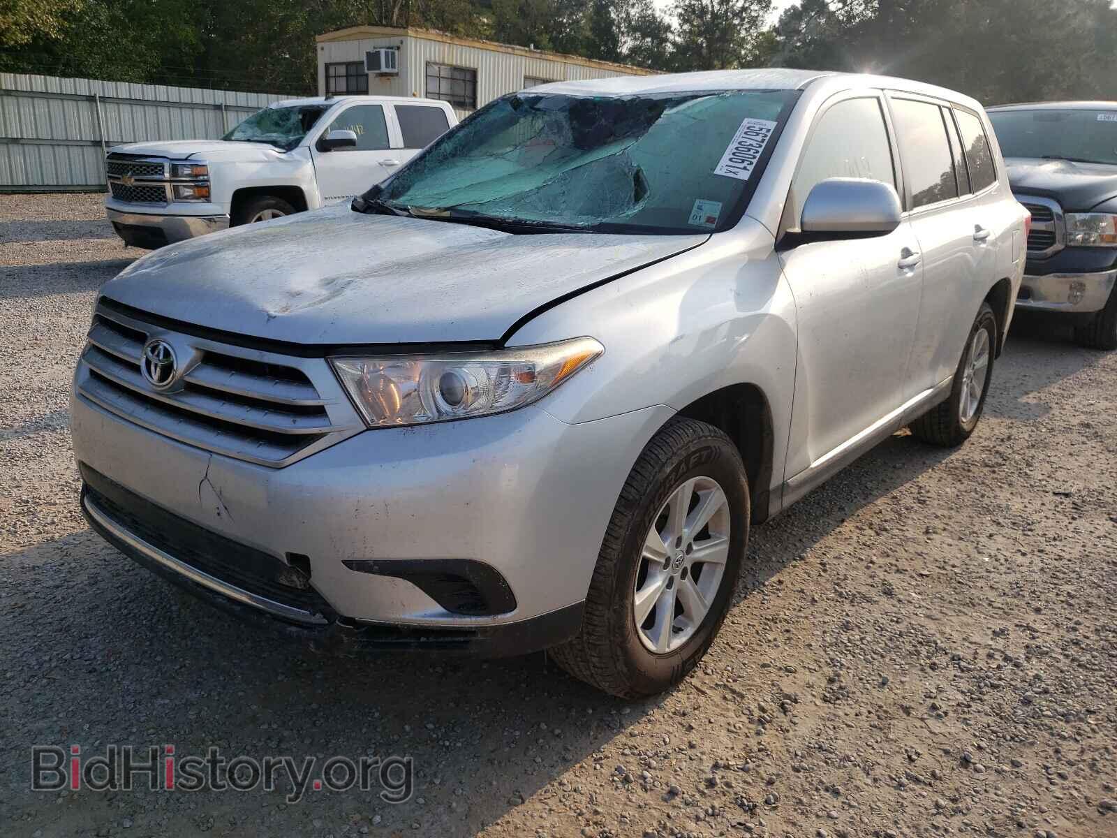 2012 TOYOTA HIGHLANDER - VIN: 5TDZA3EH1CS022031 - Фото 2
