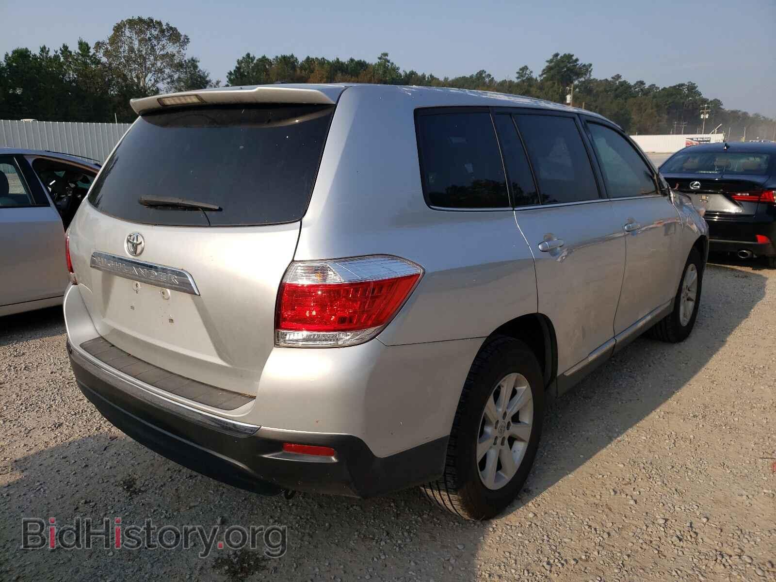 2012 TOYOTA HIGHLANDER - VIN: 5TDZA3EH1CS022031 - Фото 4