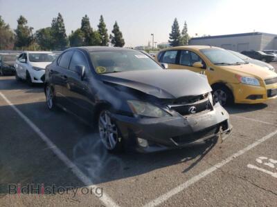 2006 Lexus IS IS 250, темно-серый — VIN JTHBK262062007923, Copart