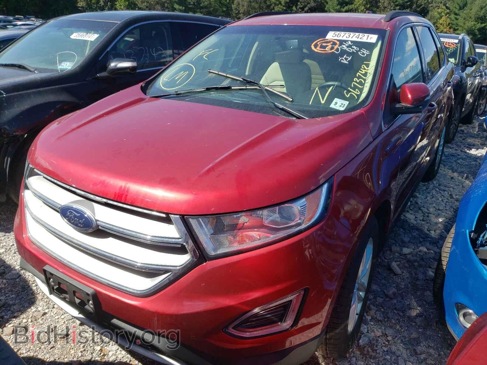 2018 FORD EDGE - VIN: 2FMPK4J92JBC45519 - Фото 2