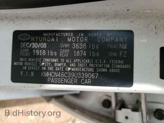 2009 HYUNDAI ACCENT - VIN: KMHCN46C39U339067 - Фото 10