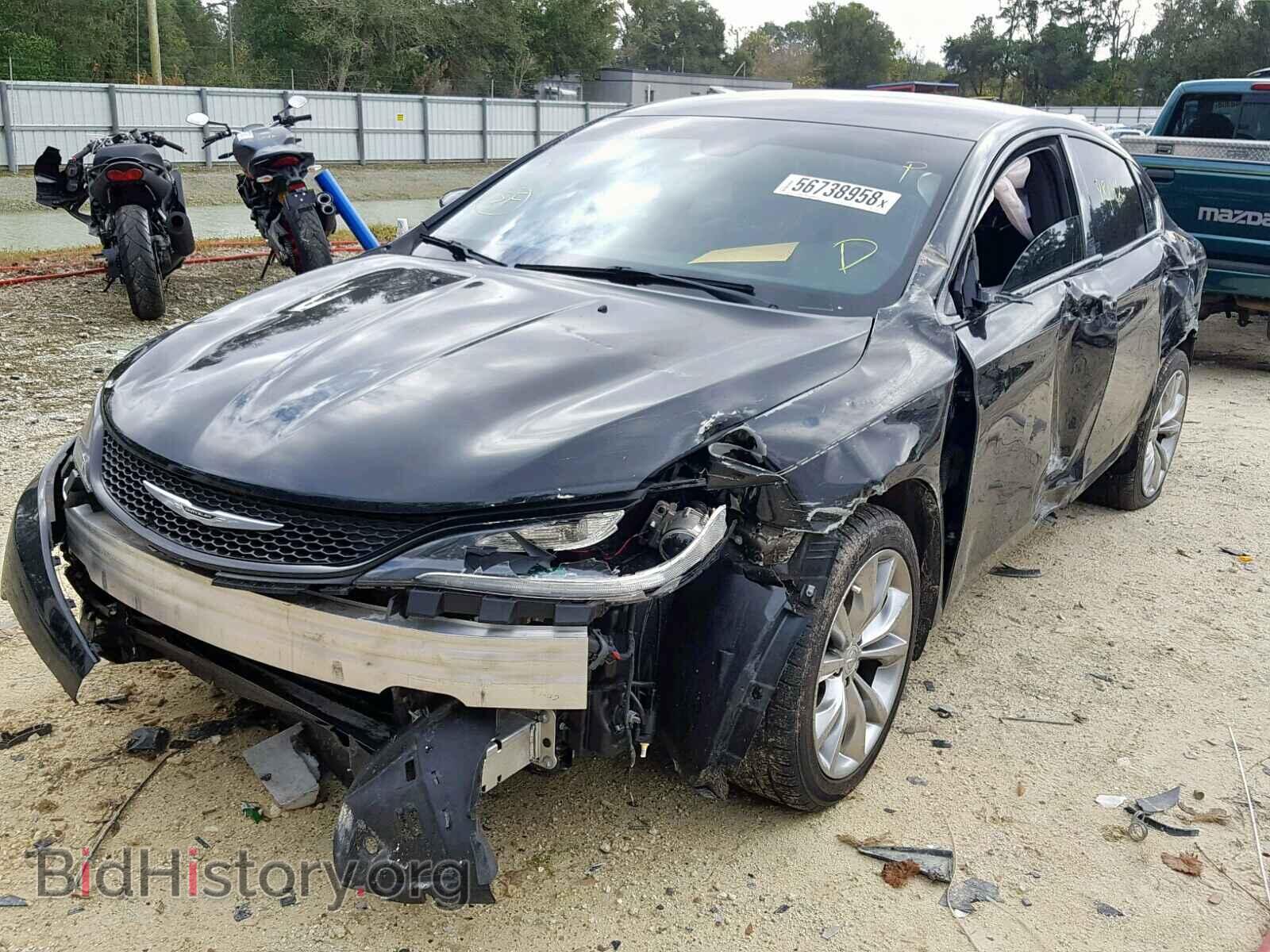2015 CHRYSLER 200 - VIN: 1C3CCCBB1FN731640 - Фото 2