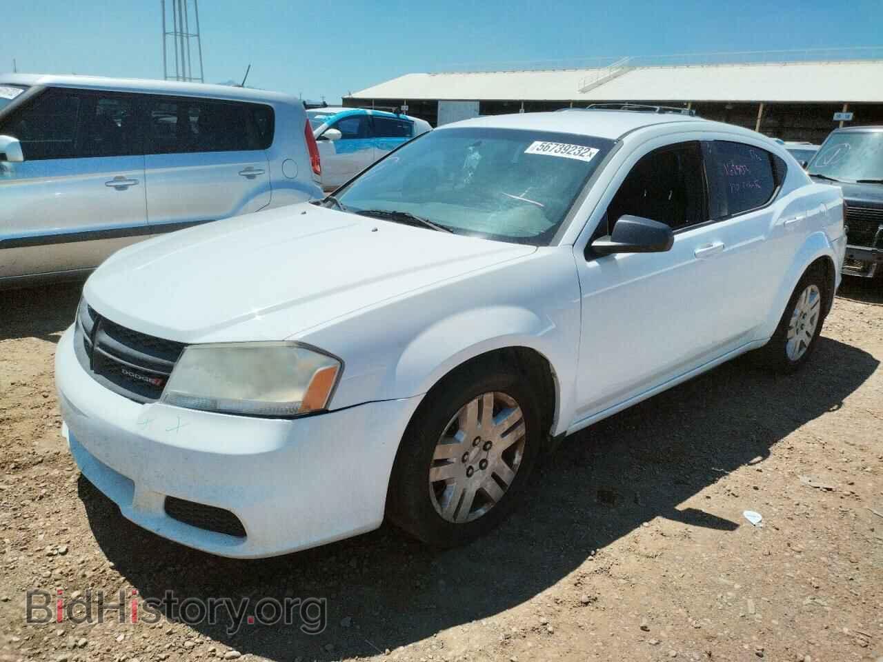 2013 DODGE AVENGER - VIN: 1C3CDZAB3DN535567 - Фото 2