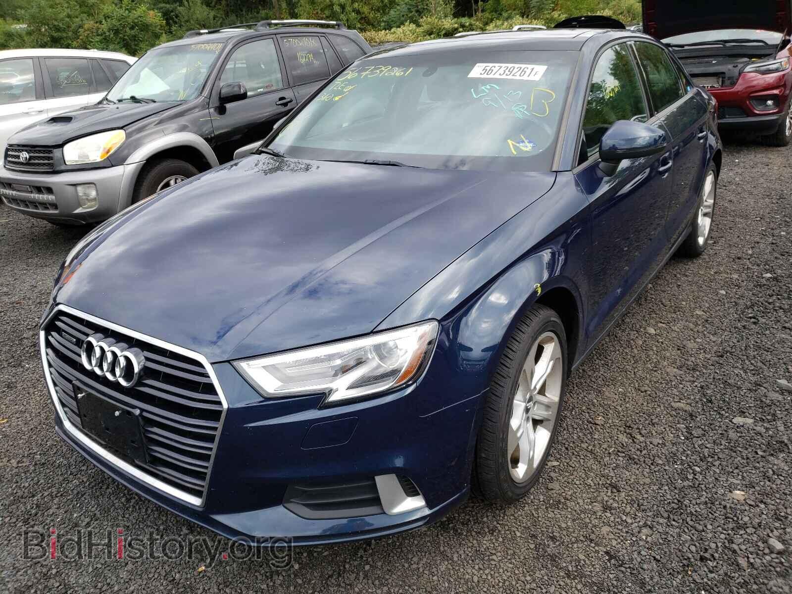 2018 AUDI A3 - VIN: WAUB8GFF4J1012344 - Фото 2