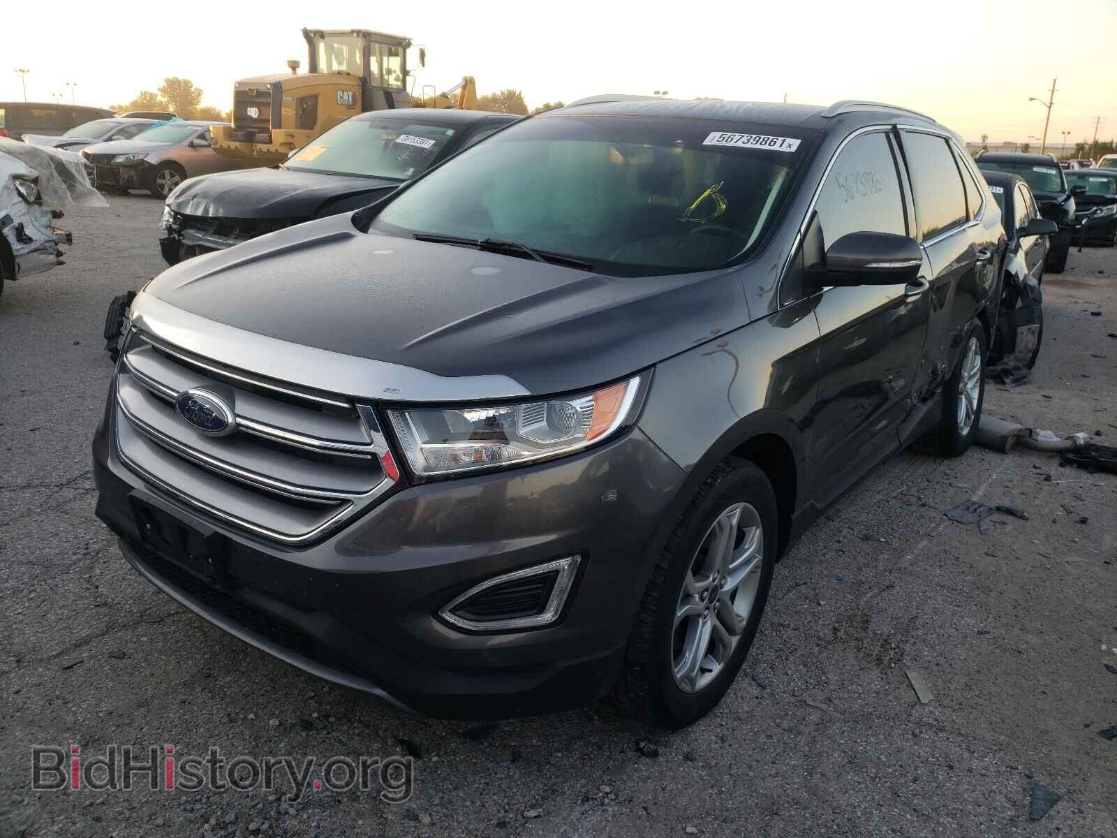 2016 FORD EDGE - VIN: 2FMPK4K85GBB84391 - Фото 2
