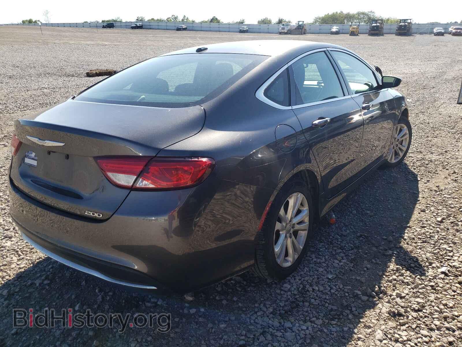 2015 CHRYSLER 200 - VIN: 1C3CCCAB5FN705205 - Фото 4