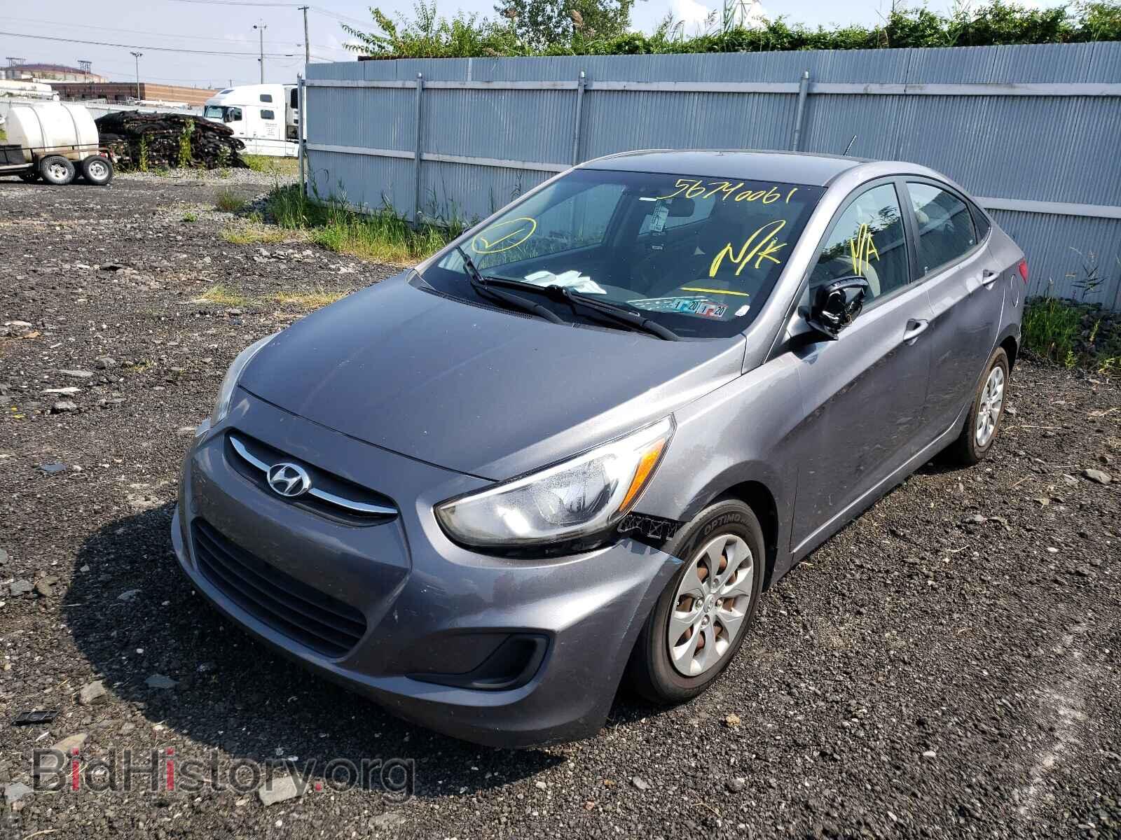2015 HYUNDAI ACCENT - VIN: KMHCT4AE5FU857529 - Фото 2