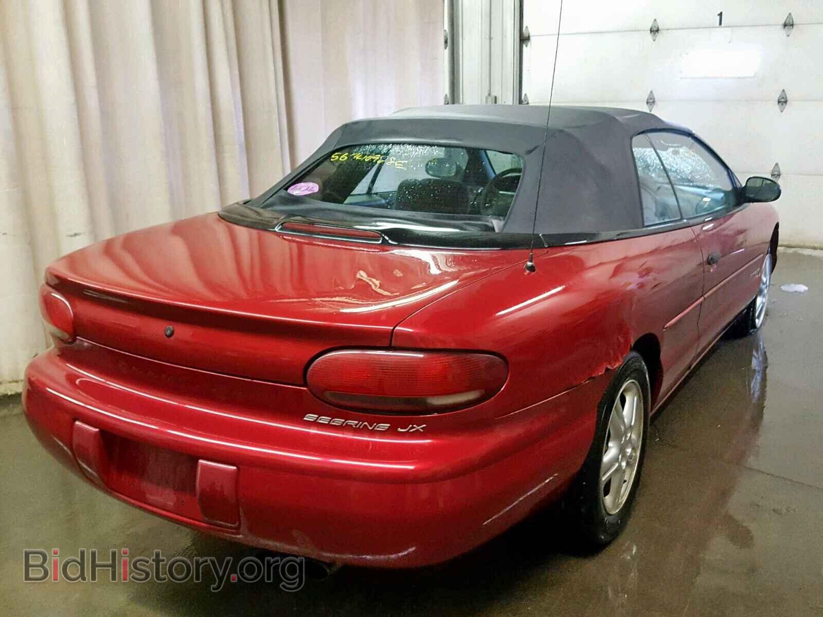 1996 CHRYSLER SEBRING - VIN: 3C3EL45H6TT324942 - Фото 4