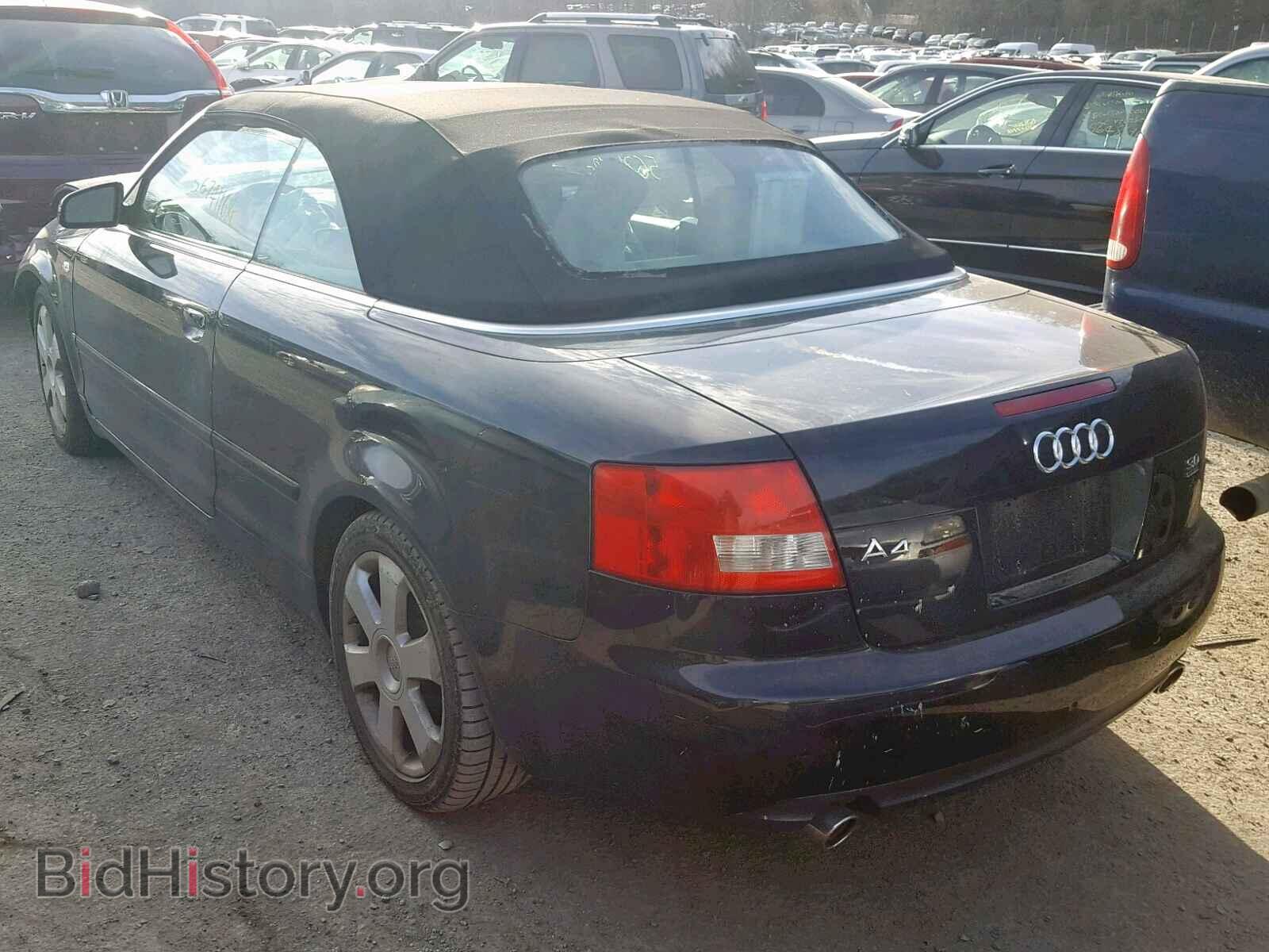 2005 AUDI A4 - VIN: WAUDT48H45K012087 - Фото 3