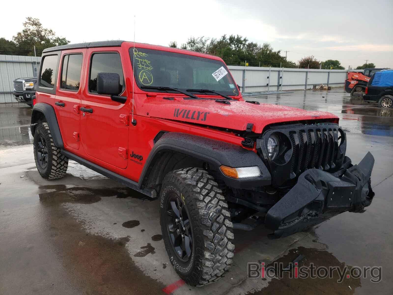 Фотография 1C4HJXDG2MW712593 - JEEP WRANGLER 2021