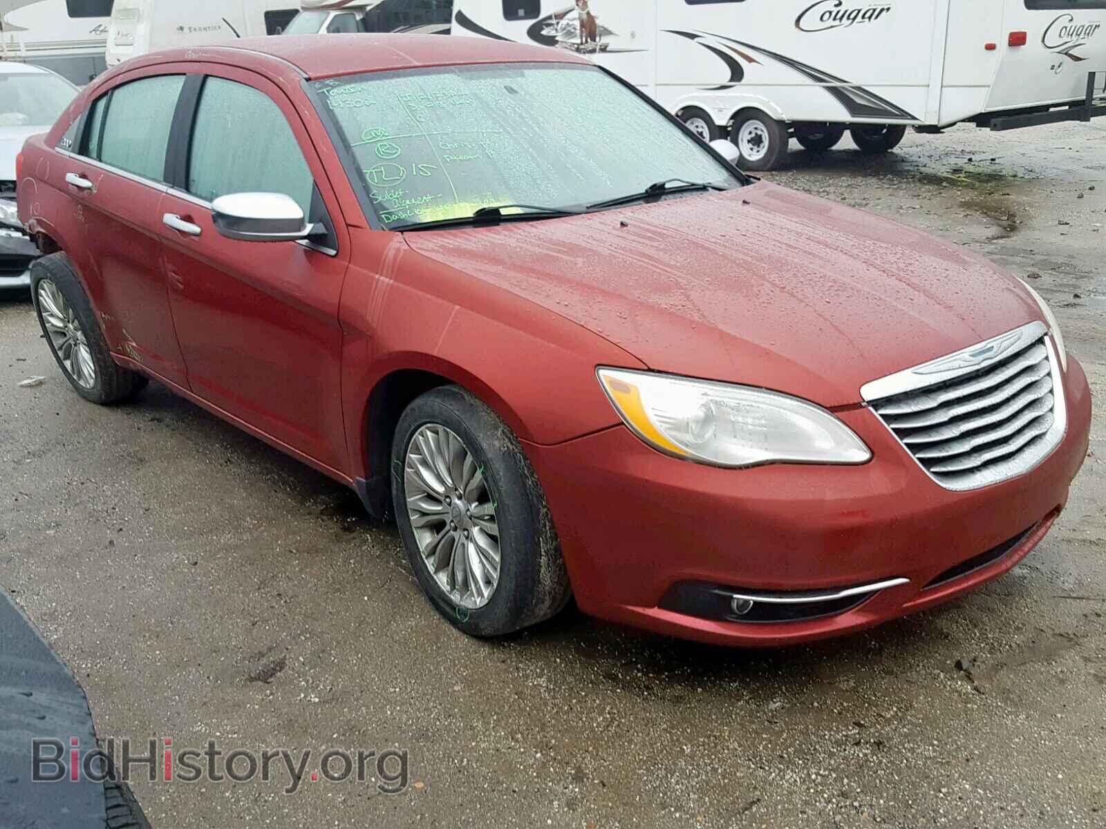 Фотография 1C3CCBCG3CN184449 - CHRYSLER 200 2012