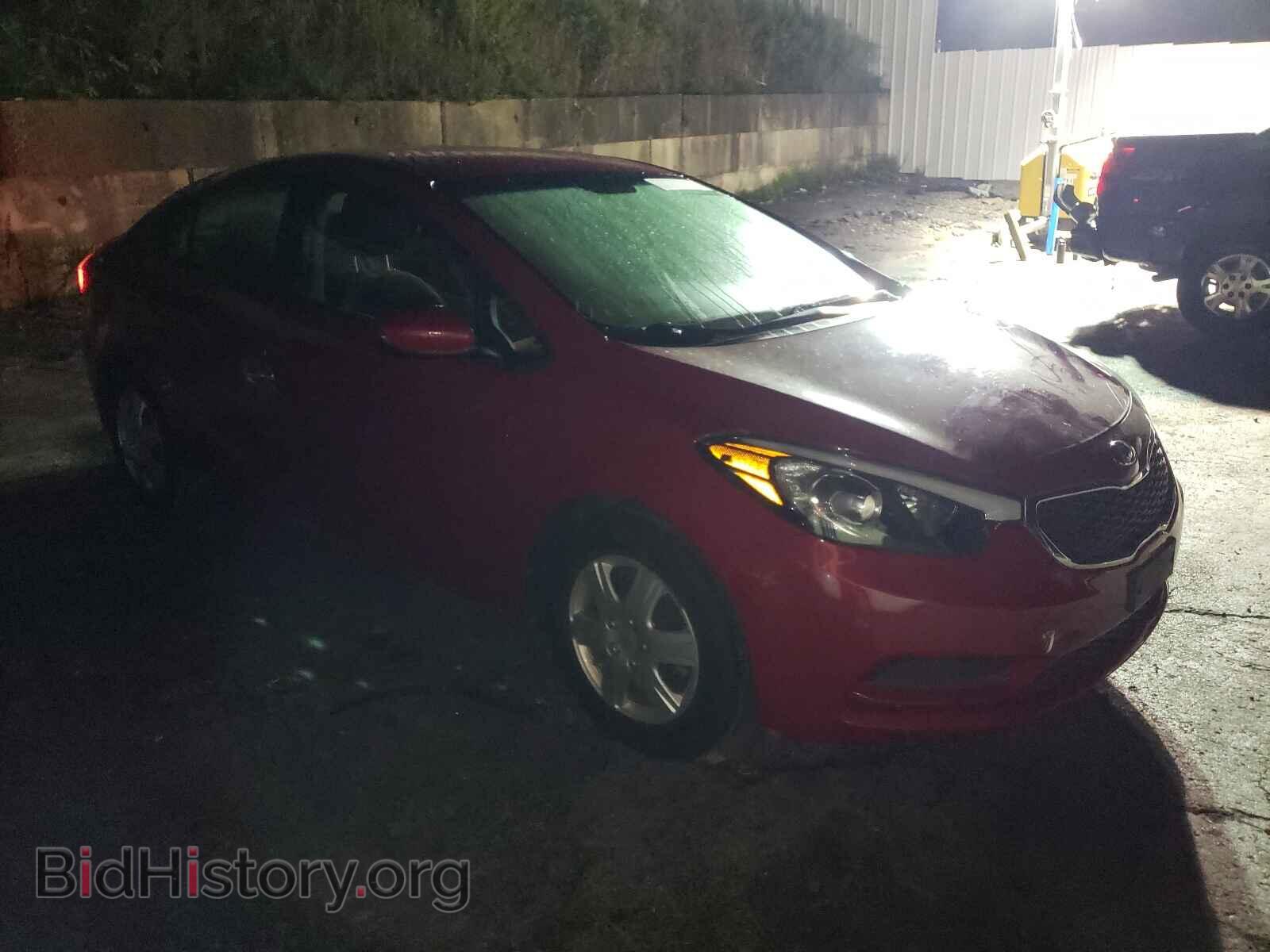 Фотография KNAFK4A63G5568185 - KIA FORTE 2016
