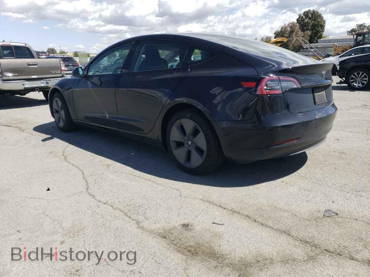 2022 TESLA MODEL 3 - VIN: 5YJ3E1EA7NF301895 - Фото 2