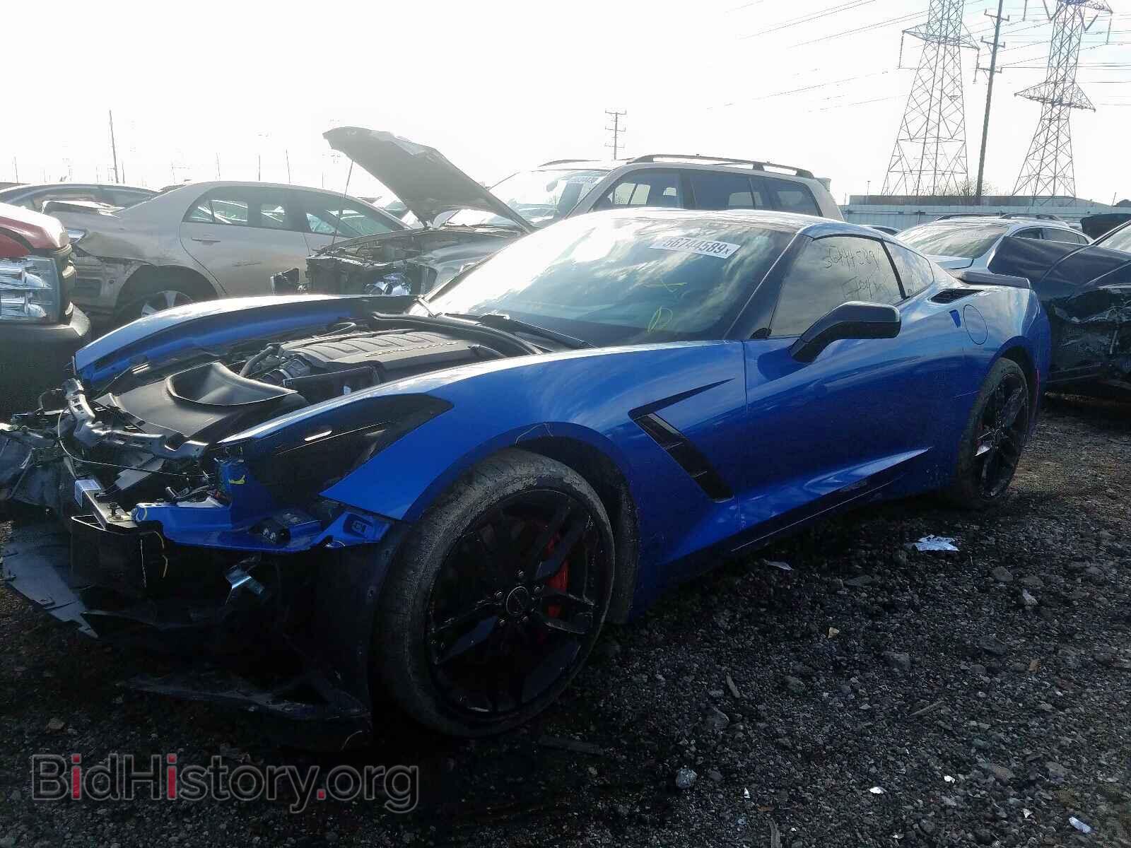 2014 CHEVROLET CORVETTE - VIN: 1G1YJ2D76E5128118 - Фото 2