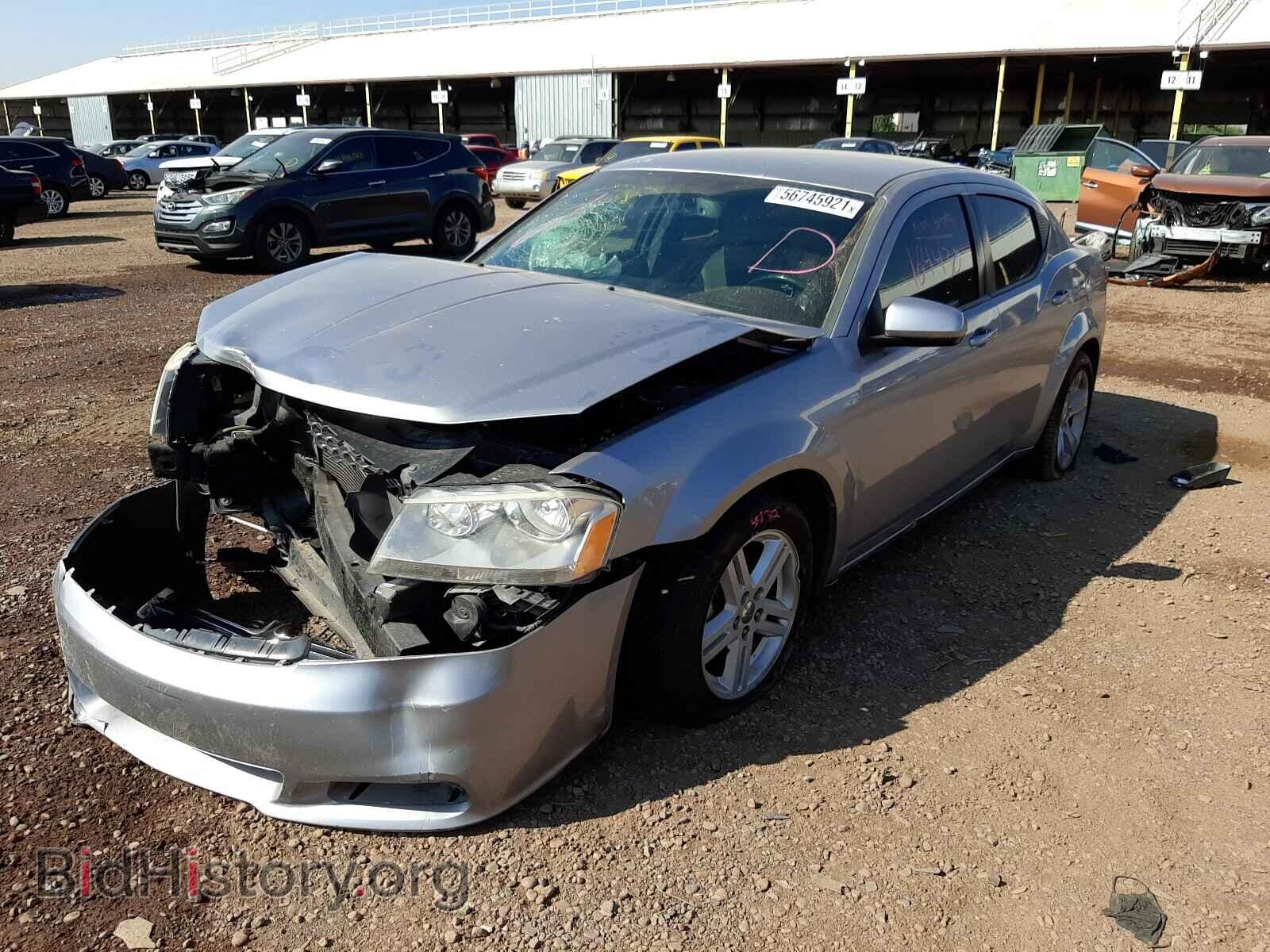 2013 DODGE AVENGER - VIN: 1C3CDZCB0DN615664 - Photo 2